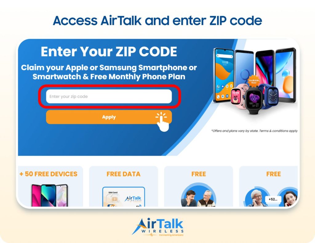 apply for free iphone 8 plus with AirTalk