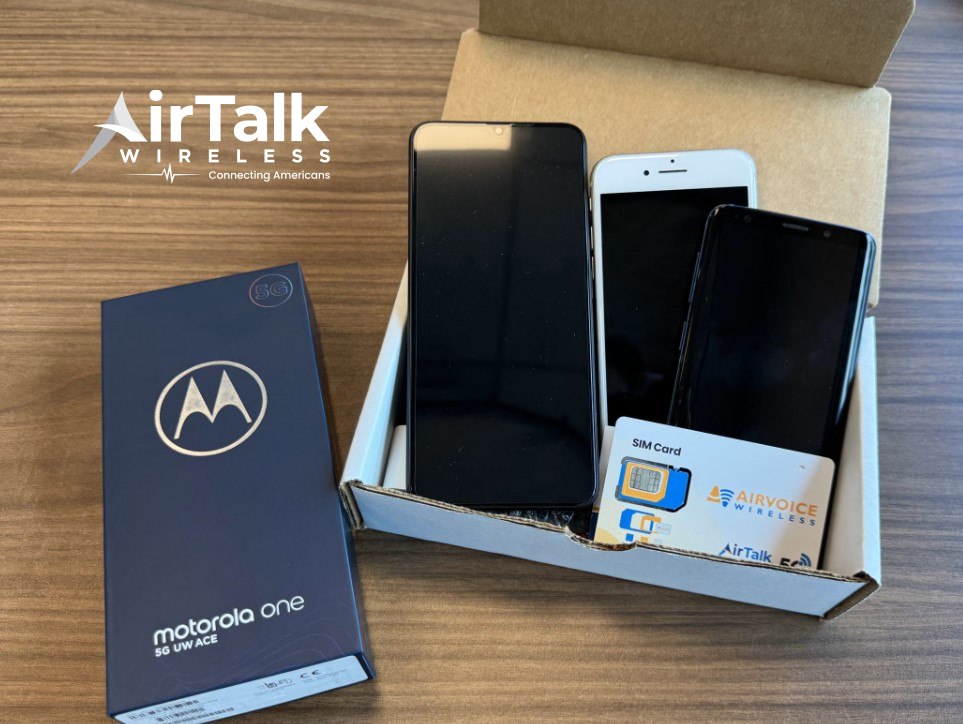 airtalk wireless free phone package